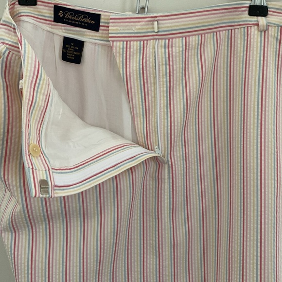 Brooks Brothers Seersucker Pastel Stripe Skirt. Size 12 - Picture 4 of 9